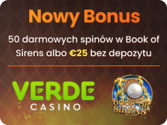 Bonus bez depozytu Verde Casino