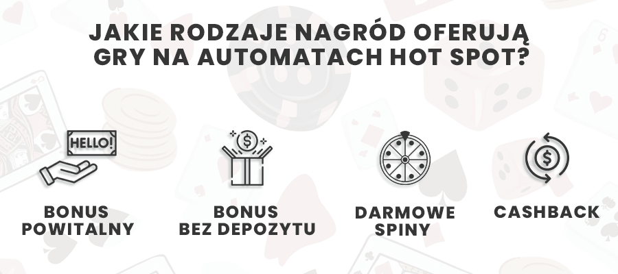 Jakie rodzaje nagród oferują gry na automatach Hot Spot?